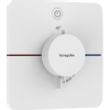 Hansgrohe Showerselect Comfort Q thermostatique encastrable pour 1 fonction mat blanc SW917955