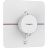 hansgrohe ShowerSelect Comfort Q Thermsotaat - inbouw - 1 functie - extra uitgang - mat wit SW918087