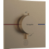 Hansgrohe ShowerSelect Comfort E Thermostaat - inbouw - 1 functie - extra uitgang - Brushed Bronze SW918077