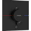HansGrohe ShowerSelect Comfort E Thermostat pour installation encastrée pour 1 système et sortie supplémentaire SW918006