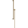 Hansgrohe Unica Glijstang S Puro - 65 cm - met easy slide schuifstuk en isiflex - doucheslang - 160 cm - geborsteld brons SW918106
