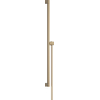 Hansgrohe Unica Glijstang E Puro - 90cm easy slide en isiflex - doucheslang - 160cm - geborsteld brons SW918560