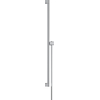 Hansgrohe Unica Glijstang S Puro - 90 cm - met easy slide schuifstuk en isiflex - doucheslang - 160 cm - hoogglans chroom SW918174