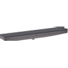 Hansgrohe RainFinity Muuraansluiting porter - 500 met douchehouder - planchet R - geborsteld zwart chroom SW918422
