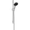 Hansgrohe RainFinity Doucheset - 130 - 3jet - ecosmart S Puro - 65cm Designflex - doucheslang - 160cm - hoogglans chroom SW918197