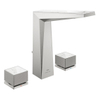 Grohe Allure brilliant private collection wastafelkraan M-Size 3-gats white s.steel SW960305