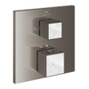 Grohe Grohtherm cube afdekset thermostaat m/omstel white graphite geb. SW960336