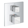 Grohe Grohtherm cube afdekset thermostaat m/omstel white attica SW960283