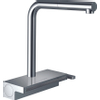 Hansgrohe Aquno Select M81 - 1 greeps keukenkraan - 250 uitrekb. uitloop - 2jet - sbox - hoogglans chroom SW971383