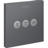 Hansgrohe Showerselect Corps d'encastrement mitigeur avec 3 fonctions d'arrêt br.black chrome SW971432