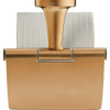 Duravit Starck T Toiletrolhouder - met klep - geborsteld brons SW962032