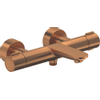 Duravit Wave Badthermostaat - omstel - koppelingen - HOH=15cm - geborsteld brons SW961768