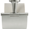 Duravit Starck T Toiletrolhouder - met klep - geborsteld RVS SW962363