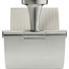 Duravit Starck T Toiletrolhouder - met klep - RVS geborsteld SW962363