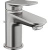 Duravit Wave Wastafelmengkraan - s-size - eengreeps - met waste - voorsprong 9.5cm - geborsteld RVS SW997816