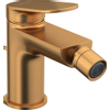 Duravit Wave Bidetmengkraan - eengreeps - voorsprong 12.8cm - geborsteld brons SW997689