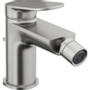 Duravit Wave Bidetmengkraan - eengreeps - voorsprong 12.8cm - geborsteld RVS SW997690
