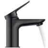 Duravit Wave Wastafelmengkraan - s-size - eengreeps - zonder waste - voorsprong 9.5cm - mat zwart SW997802