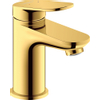 Duravit Wave Wastafelmengkraan - s-size - eengreeps - zonder waste - voorsprong 9.5cm - gepolijst goud SW998057
