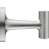Duravit Starck T Handdoekhaak - rond - geborsteld RVS SW962330