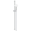 GROHE Tempesta 110 Ensemble barre de douche - 90cm - douchette ronde - 3 types de jets - flexible de douche lisse - chrome SW999053