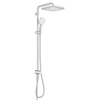 Grohe Tempesta 250 Cube ensemble de douche pluie apparent – sans robinet – douche de tête 25 x 25 cm – douchette carrée – chrome SW999119