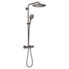 Grohe Rainshower Smartactive 310 Douche pluie - mono - rond - 9.5l/min - Hard graphite brillant (antraciet) SW999144