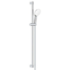 GROHE Tempesta 110 Ensemble barre de douche - 90cm - douchette ronde - 2 types de jets - flexible de douche lisse - chrome SW999048