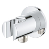 GROHE Tempesta Wandaansluitbocht - 1/2" - met houder - chroom SW999054