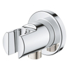 GROHE Tempesta Wandaansluitbocht - 1/2" - met houder - met terugstroom beveliging - chroom SW999173
