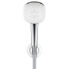 Grohe Tempesta 110 Cube Douchette à main - 11cm - 3 jets - avec coude mural - 150cm - Chrome SW999130