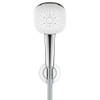 Grohe Tempesta 110 Cube Handdoucheset - diameter 11cm - 3 straalsoorten - met wandaansluitbocht - 150cm - chroom SW999130