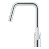 GROHE Eurosmart Keukenmengkraan - 22.1cm - uitrekbare handdouche - 2 straalsoorten - chroom SW999107