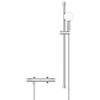 Grohe Grohtherm 500 Comfortset Ensemble de douche - thermostatique - 90cm - Chrome SW999153