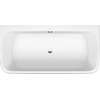 Duravit Qatego baignoire dos à la paroi 180x80cm blanc mat SW999963