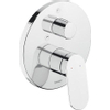 Duravit Wave Badmengkraan - inbouw - eengreeps - hoogglans chroom SW997651