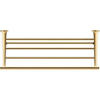 Duravit Starck T Handdoekhouder - 4 rijen - 61cm - gepolijst goud SW997655