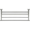 Duravit Starck T Handdoekhouder - 4 rijen - 61cm - geborsteld RVS SW962386