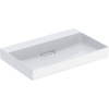 Geberit One meubelwastafel 75x48cm z/kraangat z/overl tect wit SW1111929