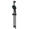 GROHE Tempesta Cube 110 Ensemble barre de douche - 60cm - douchette carrée - 2 types de jets - flexible de douche lisse - noir mat SW1077331