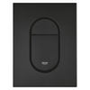 Grohe Arena Cosmopolitan Plaque de déclenchement - 13x17.2cm - DualFlush - Phantom black (Noir mat) SW1077298