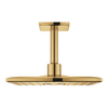 Grohe Rainshower SmartActive 310 Cube Hoofddouche - 31cm - 2 straalsoorten - plafondarm 14.2cm - cool sunrise (goud) SW1077199