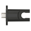 GROHE Tempesta Coude d'alimentation mural - 1/2" - avec support - black mat SW1077408