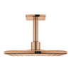 Grohe Rainshower SmartActive 310 Cube Hoofddouche - 31cm - 2 straalsoorten - plafondarm 14.2cm - warm sunset (koper) SW1077344