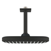 GROHE Tempesta 250 Cube Pomme de douche - 25cm - 1 jet - bras de plafond 14.2cm - noir mat SW1077261