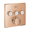 GROHE Grohtherm Smartcontrol Mengkraan - afdekset - thermostaat - met 3x omstel - warm sunset SW1077299