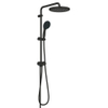 Grohe Tempesta System 250 Regendoucheset - 73.6cm - hoofddouche - 25cm - ronde handdouche - 3 straalsoorten - met omstelkraan - matte black (mat zwart) SW1077232