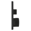 Grohe Grohtherm SmartControl Mengkraan - afdekset - thermostaat - met omstel - phantom black (zwart) SW1077378