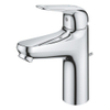 GROHE EuroPro Wastafelmengkraan - m-size - met trekwaste - chroom SW1077216