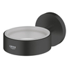 GROHE Essentials Support mural - pour distributeur de savon/bol à savon/verre - noir mat SW1108768